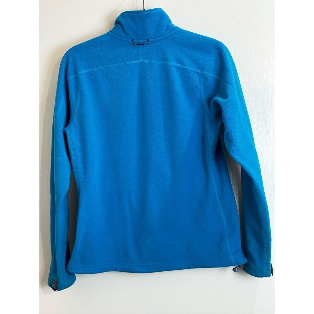 The North Face size M fleece turquoise jacket full zipper - Picture 8 of 12